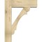 Ekena Millwork Olympic Block Rough Sawn Bracket w/ Offset Brace, Douglas Fir, 8"W x 28"D x 36"H BKT0806X28X36OLY05RDF - alternate 3